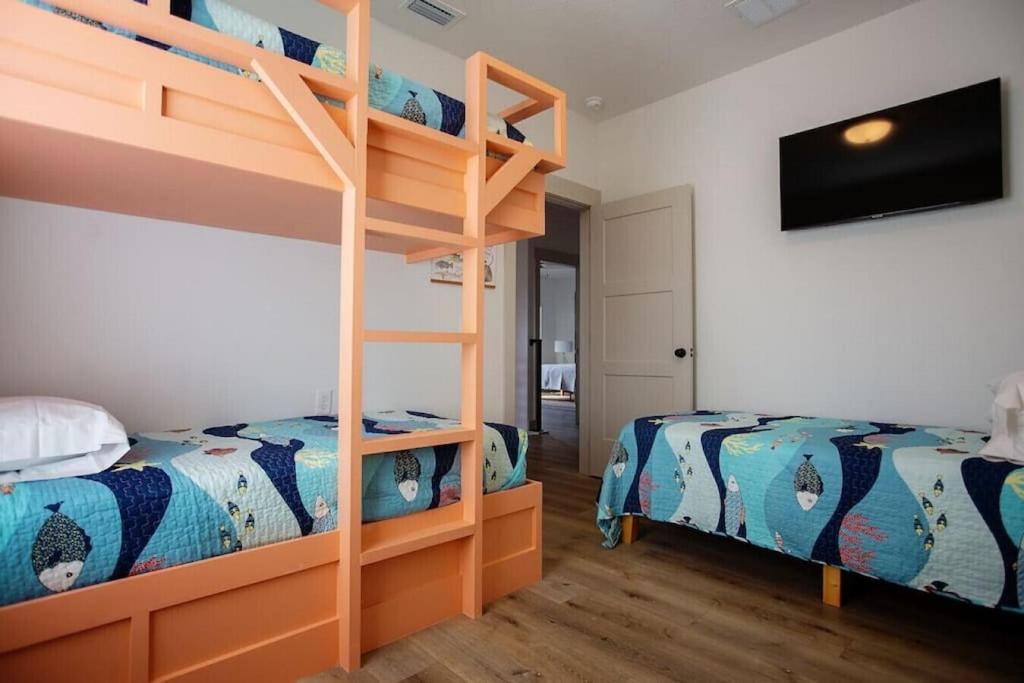 Coral Reef - Brand New Build, Pet Friendly, Private Pool! Sleeps 9! Villa Panama City Beach Dış mekan fotoğraf
